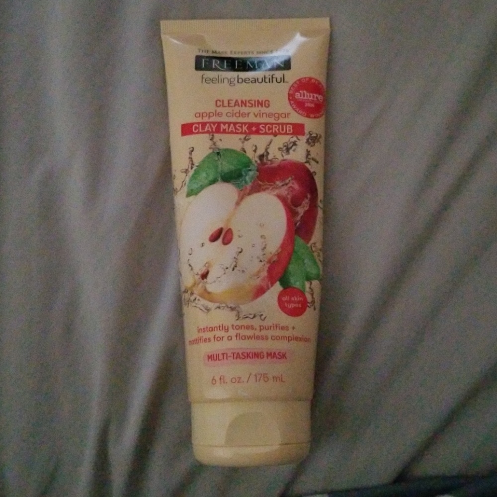 ✔SOLD Freeman Apple Cider Vinegar Clay Mask Scrub